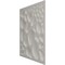 Ekena Millwork 19 5/8in. W x 19 5/8in. H Shale EnduraWall Decorative 3D Wall Panel Covers 2.67 Sq. Ft. WP20X20SLBCR - alternate 3